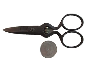 Vintage Sewing Buttonhole Scissors by Exceisior Shear Co. Made in Prussia - Picture 1 of 4