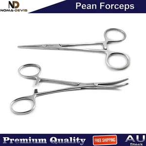 Dental Hemostatic Pean Forceps Hemostat Agent clamp blood vessels Surgical Tools - Bild 1 von 4
