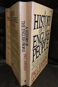 1972 "A History Of The English People" Paperback Book! By Paul Johnson, Good - Imagen 1 de 6