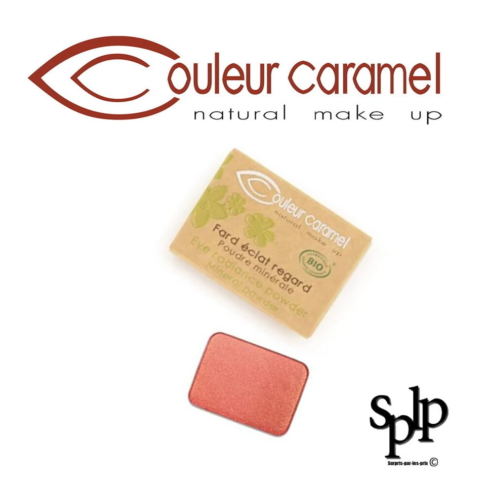 Couleur Caramel Nachfüllung Lidschatten BIO N°165 Staubrosa NEU - Bild 1 von 1