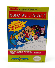 Kung Fu Heroes Nintendo NES 🏆 Sammler 🏆
