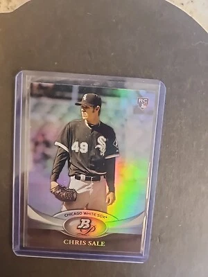 Chris Sale 2011 Bowman Platinum Rookie Card RC #35 White Sox Braves NM-MT - Image 1 of 2