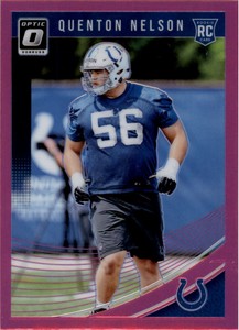2018 Donruss Optic Pink Football Card Pick (Insert)