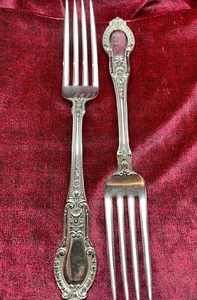 Tuileries by Gorham Sterling Silver Dinner Forks 7 7/8" - Set of 2 - No Mono - Picture 1 of 6