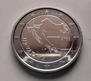 CROAZIA 2 EURO 2023 CIRCOLATA - Foto 1 di 2