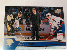 2016-17 Upper Deck MARIO LEMIEUX - CEREMONIAL PUCK DROP - #CPD-1 Penguins