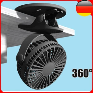 Mini Grow Ventilator mit Clip Klemme + Standfuß Clipventilator für Grow Zelt Box - Bild 1 von 24