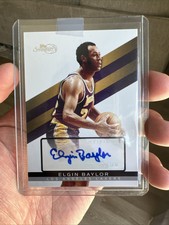 2008-09 Topps Signature Elgin Baylor Auto Autograph 379/1299