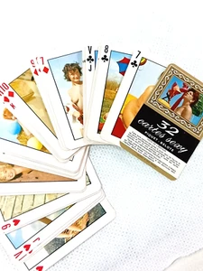 Altes Spiel mit 32 Karten Sexy Piquet Belote DUCALE Frankreich künstlerischer Akt Nr. 1 - Bild 1 von 5