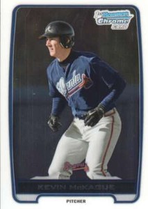 2012 Bowman Chrome Draft Draft Picks #BDPP130 Kevin McKague Braves NM-MT