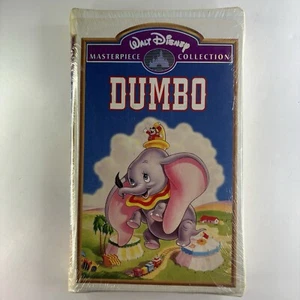 Walt Disney Dumbo Masterpiece Collection White Clamshell VHS New Sealed - Picture 1 of 2