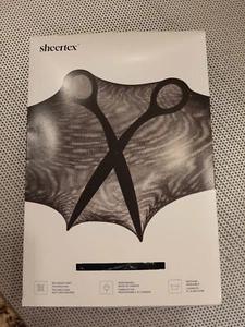Sheertex Rip-Resist Shaping Tights Black Size M – 5” Waistband NWT Opaque - Picture 1 of 6
