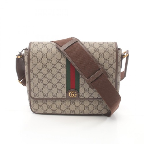 Borsa a tracolla Gucci Ophidia GG Supreme Medium Messenger 761741FACJQ9741 tela bn