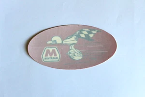 1969 MARATHON OIL VINTAGE JOHNNY HART BC RACING WINDOW STICKER DECAL NOS - Picture 1 of 1