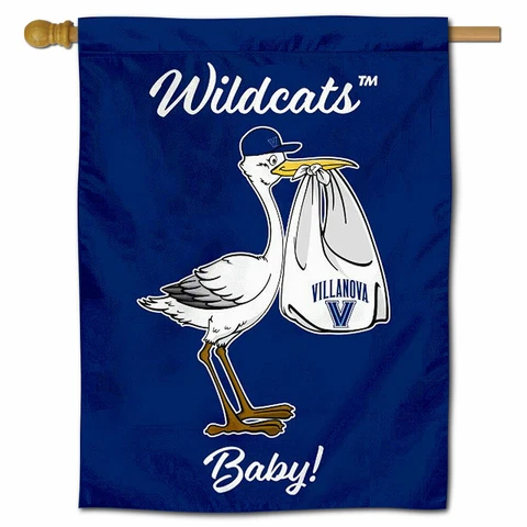 Villanova University New Baby Gift Decorative House Flag Cover