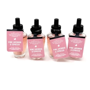 SET 4 Bath & Body Work PINK LAVENDER & ESPRESSO Wallflower Refill NEU - Bild 1 von 3
