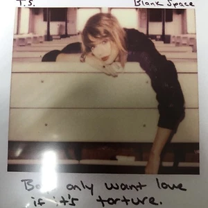 TAYLOR SWIFT “BLANK SPACE” RARE VIRGIN 1 TRACK PROMO CD - BRAND NEW - Picture 1 of 2