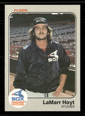 1983 Fleer #238 LaMarr Hoyt - Image 1 of 2
