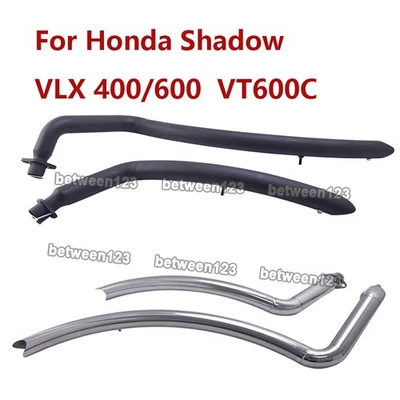 Ponta de elo médio de escape de motocicleta Honda Shadow VLX 600/400 VT600C 1988-2008 - Imagem 1 de 4