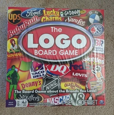 Logo Board Game Spin Master New Sealed - Image 1 of 2