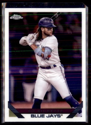 2023 Topps Chrome Bo Bichette Blue Jays 93-5 - Image 1 of 2