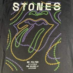 The Rolling Stones 2019 Tour Shirt Herren Medium ohne Filter New Orleans Karneval - Bild 1 von 5