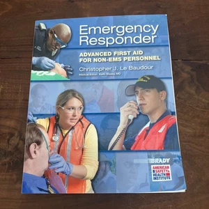 Emergency Responder Le Baudour 2012 Advanced First Aid Non-EMS Brady - Bild 1 von 7