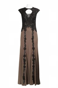 Sue Wong Sequined Evening Dress Size 2 - Picture 1 of 2