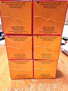 6 NUOVI giocattoli McDonald's Little McDonald's 4, 15, 16, 17, 19, 20 2025 Happy Meal - Foto 1 di 7