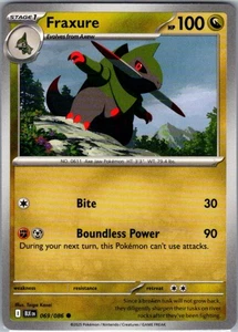 Fraxure 069/086 Regular Common SV: Black Bolt NM - Bild 1 von 2