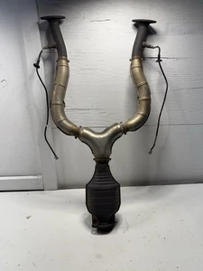 02-10 LEXUS SC430 FRONT ENGINE EXHAUST RESONATOR PIPE ASSEMBLY OEM - Picture 1 of 8