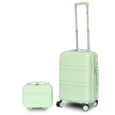 Reisekofferset Koffer Beautycase Hartschale Modell Anubis 2tlg Mint BARUT - Bild 1 von 4