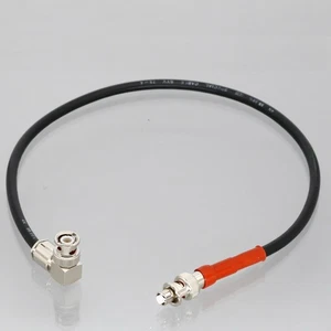 High Voltage Coax SHV 5KV to standard BNC Right Angle RG59 Low Noise Cable 1~16' - Picture 1 of 5