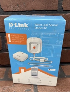 D-LINK Wi-Fi Water Leak Sensor Starter Kit DCH-S1621KT New Sealed - Picture 1 of 3