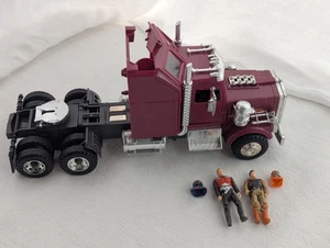 Semirremolque Kenner Mask Rhino 1985 con juguete vintage Trakker y Sato Venom - Imagen 1 de 14