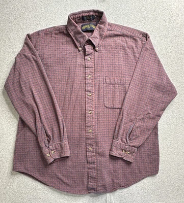 Camisa Shaver Lake Para Hombres XL Roja Azul Manga Larga Bolsillo con Botones Informal a Cuadros Foto 1 de 4