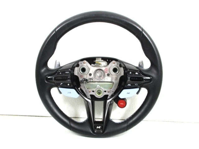 2020-2023 Hyundai Elantra N Sport Leather Steering Wheel w/ Shift Paddles OEM - Image 1 of 4