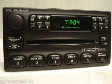Reproductor de CD radio FORD F150 F 150 250 350 Explorer Ranger Truck MERCURY MP3 MACH Foto 1 de 4