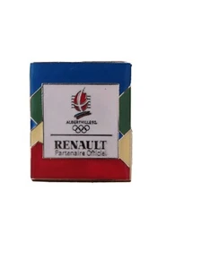 PIN'S Pins Pin JO ALBERTVILLE 92 OLYMPIQUE 1992 "Renault Partenaire officiel" - Picture 1 of 1