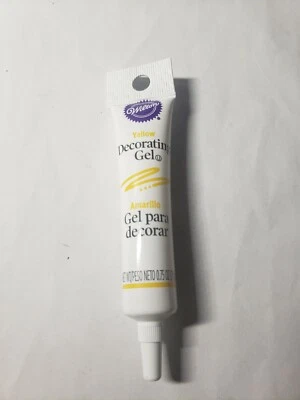 Gel decorativo Wilton Tube 0,75 oz amarillo Foto 1 de 2