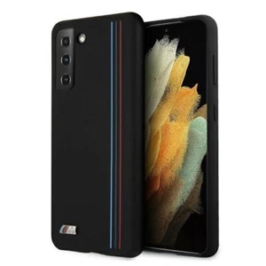 BMW Protective Case Silicone Stripes WITH Collection Black for Galaxy S21+ Plus - Bild 1 von 6