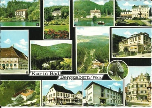 AK Bad Bergzabern Pfalz Lk Südliche Weinstraße - Hotels u. Gaststätten -von 1967 - Bild 1 von 2