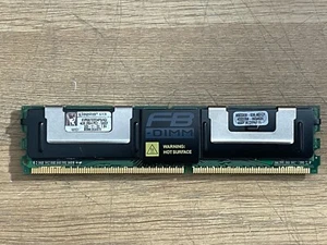 Kingston 4GB PC2-5300 DDR2 ECC CL5 240P DIMM Memory Kingston KVR667D2D4F5/4GI - Picture 1 of 7