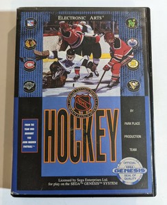 NHL Hockey (Sega Genesis, 1991)