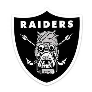 Tusken Raider x Oakland Raider | Sticker - Picture 1 of 2