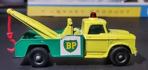 Matchbox Lesney No 13 BP Dodge Truck Wrecker Tow Truck with Red Hook w/BOX (2) - Picture 1 of 8