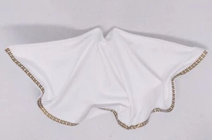 SU-MF-C-MVSZM: 1/12 Wired white cape with gold trim for McFarlane Movie Shazam - Picture 1 of 6