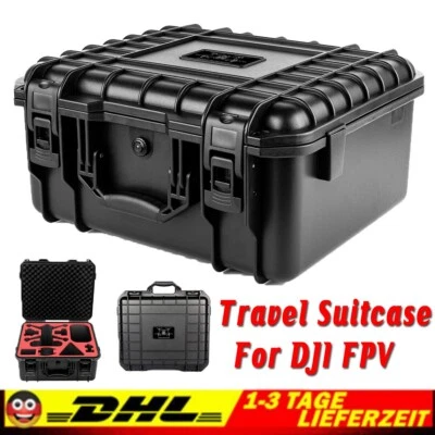 MARKENLOS Wasserdichte Shell Tragetasche Koffer Explosionsgeschützt für DJI FPV-Drohnen DE