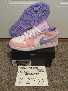 DS 2021 Nike Air Jordan Retro 1 Low SE Arctic Punch Grade School Sz 4Y - Picture 1 of 10