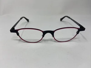 MARCO DE GAFAS MATTEW PENÍNSULA BELGA ROSA NEGRO 941 Titanio SU54 - Imagen 1 de 8
